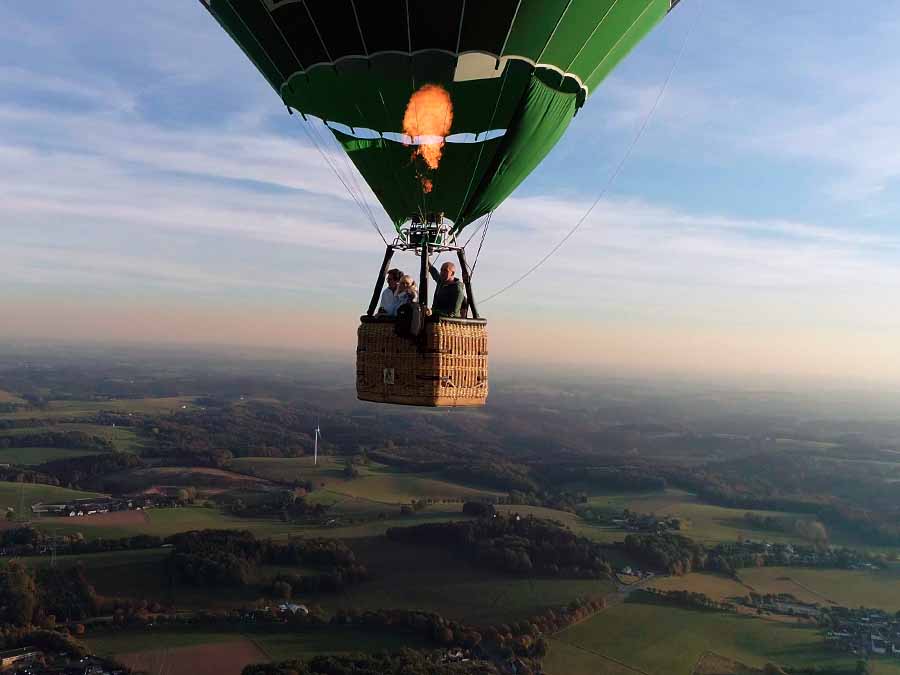 Ballonfahrt bergisches Land